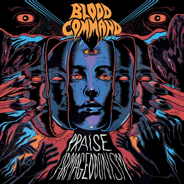 Cover of Praise Armageddonism by Blood Command