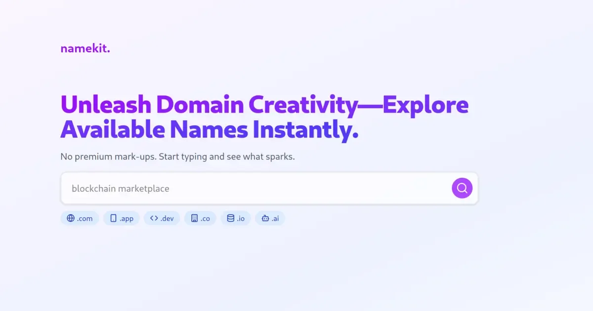 Screenshot of Namekit